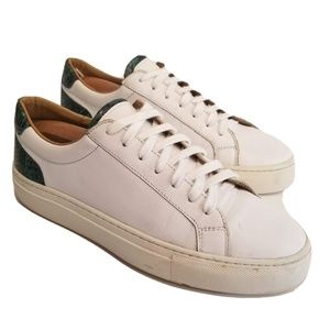 Canal Saint Martin Women's Basket Eugene Fashion Sneakers White Leather Shoes